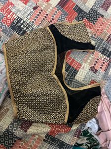 Gold Embellished Blouse