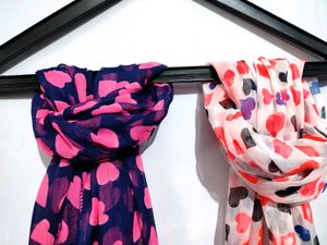 2 Fancy Printed Stole