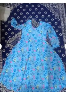 Fashion Flowers Printed Long Suit.