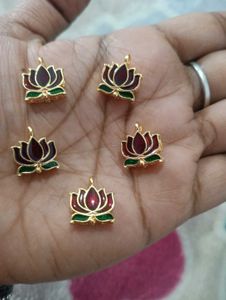 Lotus Pendants (Set of 5)