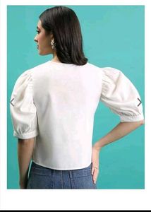 White Puff Top