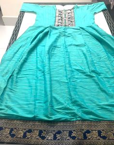 Anarkali Sea Green