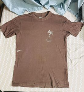 Brown Graphic T-Shirt