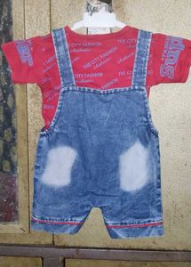 Unisex Denim Dungaree