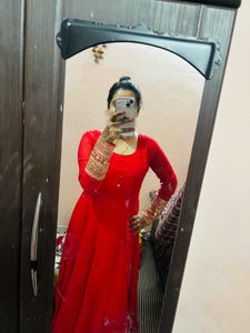 Price Dropped Red Gown