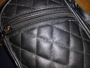 Vintage Black Crossbody Bag