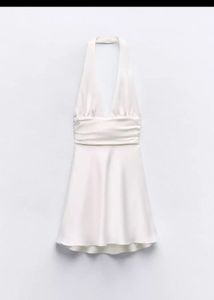 ZARA WHITE VIRAL DRESS