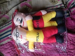 Motu Patlu Plush Dolls - Set of 2!