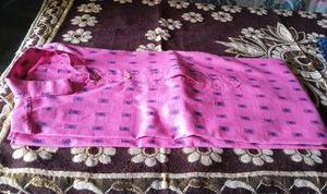 Pink Patterned Men&#39;s Kurta