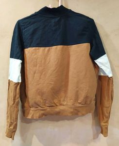 Brown Zipper Full Sleeves