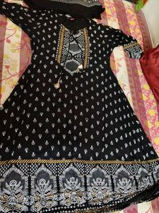 Elegant Black Kurta Set