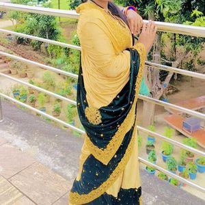 Lycra Saree