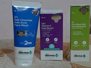 Face Wash, Serum And Moisturizer