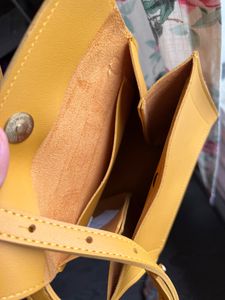 Yellow Sling Bag