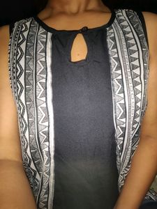 Stylish Top With Attach Jacket..😍