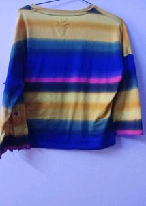 Colorful Tie-Dye crop top