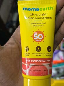 Mamaearth Ultra Light Sunscreen SPF 50