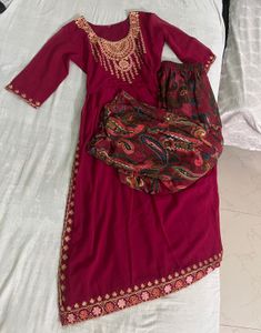 Kurti Plazo Set𐙚