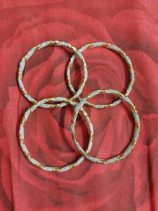 🆕 Glitter Bangles - Set of 4