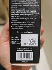 Dr Sheth Lip Balm