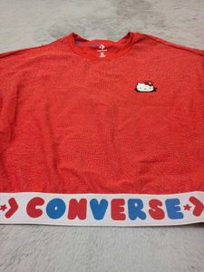 Hello Kitty Converse Tee🔥(limited Editions)