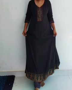 Anarkali Set Stone Work