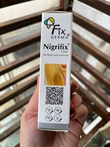 Fixderma Nigrifix Cream for Acanthodii Nigricans with Lactic Acid | Dermatologist Tested Retinol Cream | For Dark Body Parts like Neck, Ankles, Knuckles, Armpits, Thighs &amp; Elbows | Exfoliant - 50g