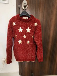 Duke stardust Red Star Sweater