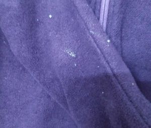 UNIQLO Purple Fleece Zip-Up Jacket