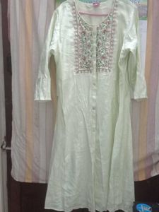 Embroidered Tunic Dress