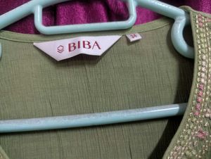 Biba Green Kurti