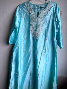 Elegant Embroidered Kurta