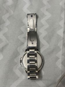 Ganeva Silver Wrist Watch Unisex