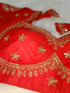 Red Sabyasachi Blouse