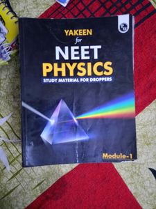 Yakeen (Dropper) NEET Modules Physics Wallah