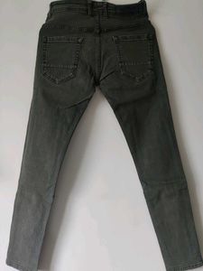Slim Fit Olive Green Jeans
