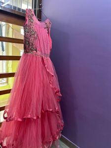 Pink Tulle Party Dress