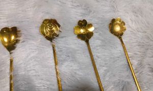 ❤️✅NEW Floral Dessert Spoons (Set of 4)✅❤️