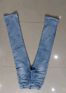 Light Wash Denim Jeans