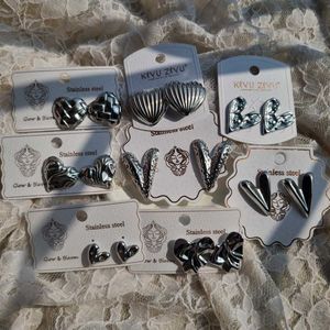 Antitarnish Silver Earrings