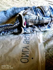 Acid Wash Denim Cargo Shorts