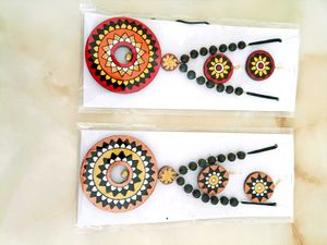 Terracotta Pendant Sets Combo