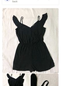 Combo...Elegant Black Ruffled Top Length 25