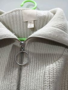 Cozy Knit Zip-Up Cardigan from H&amp;M