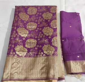 Banarasi Style Georgette Silk Saree