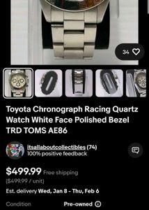 Toyota Chronograph Men&#39;s Watch