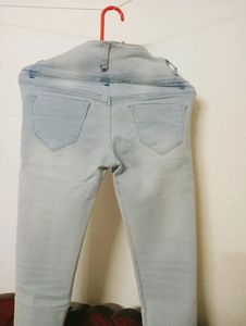 Light Blue Branded Jeans Women