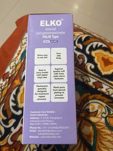 ELKO Palm Type Aneroid Sphygmomanometer