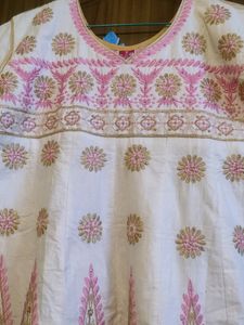 Elegant Embroidered Indian Dress