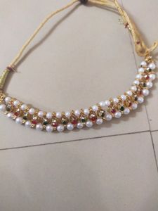Moti Choker Necklace Designs For Girls